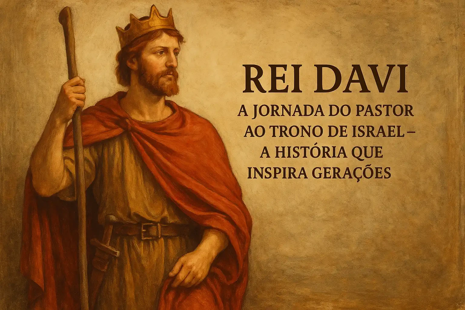 História de Davi: A Jornada do Pastor ao Trono de Israel